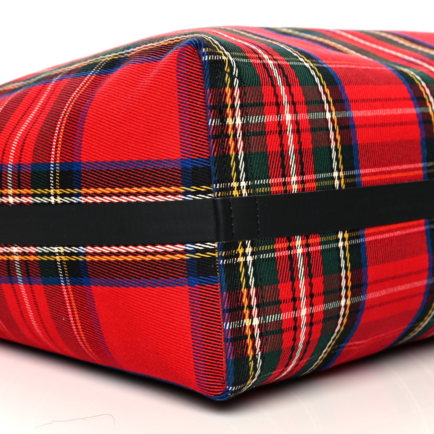 Burberry Vintage Check Medium The Giant Reversible Tote Antique Yellow Bright Red 11 of 18