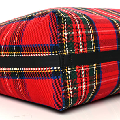 Burberry Vintage Check Medium The Giant Reversible Tote Antique Yellow Bright Red 11 of 18