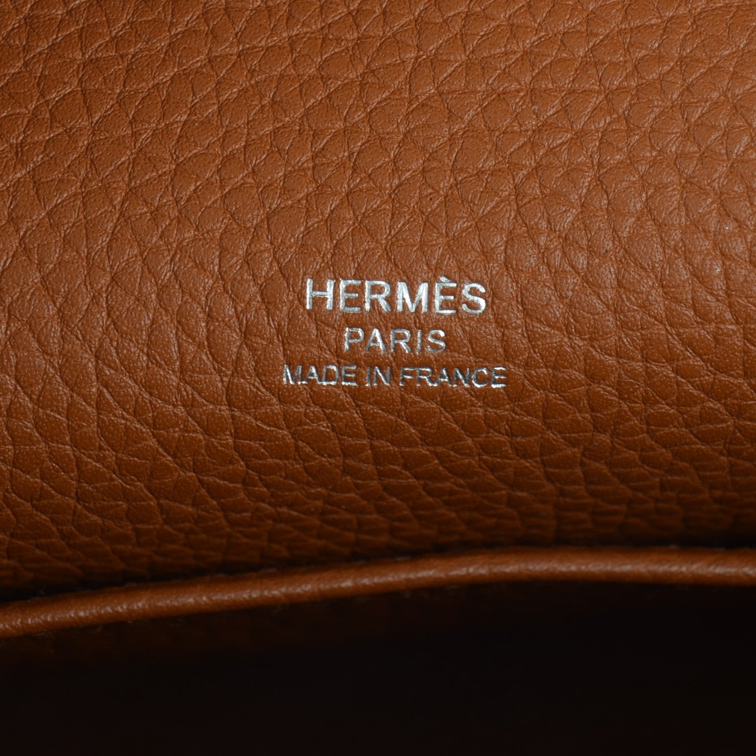 Hermes Taurillon Clemence Sac Goodnews PM Gold 7 of 10
