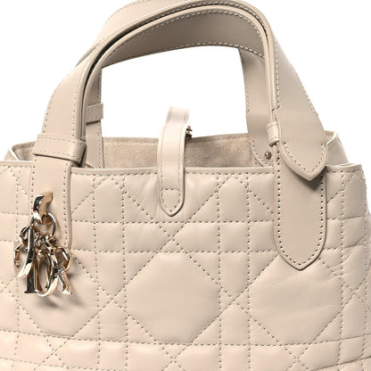 Christian Dior Calfskin Macrocannage Small Toujours Beige 9 of 11