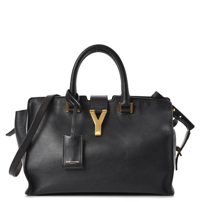 Saint Laurent Calfskin Small Classic Y Cabas Black 1 of 11