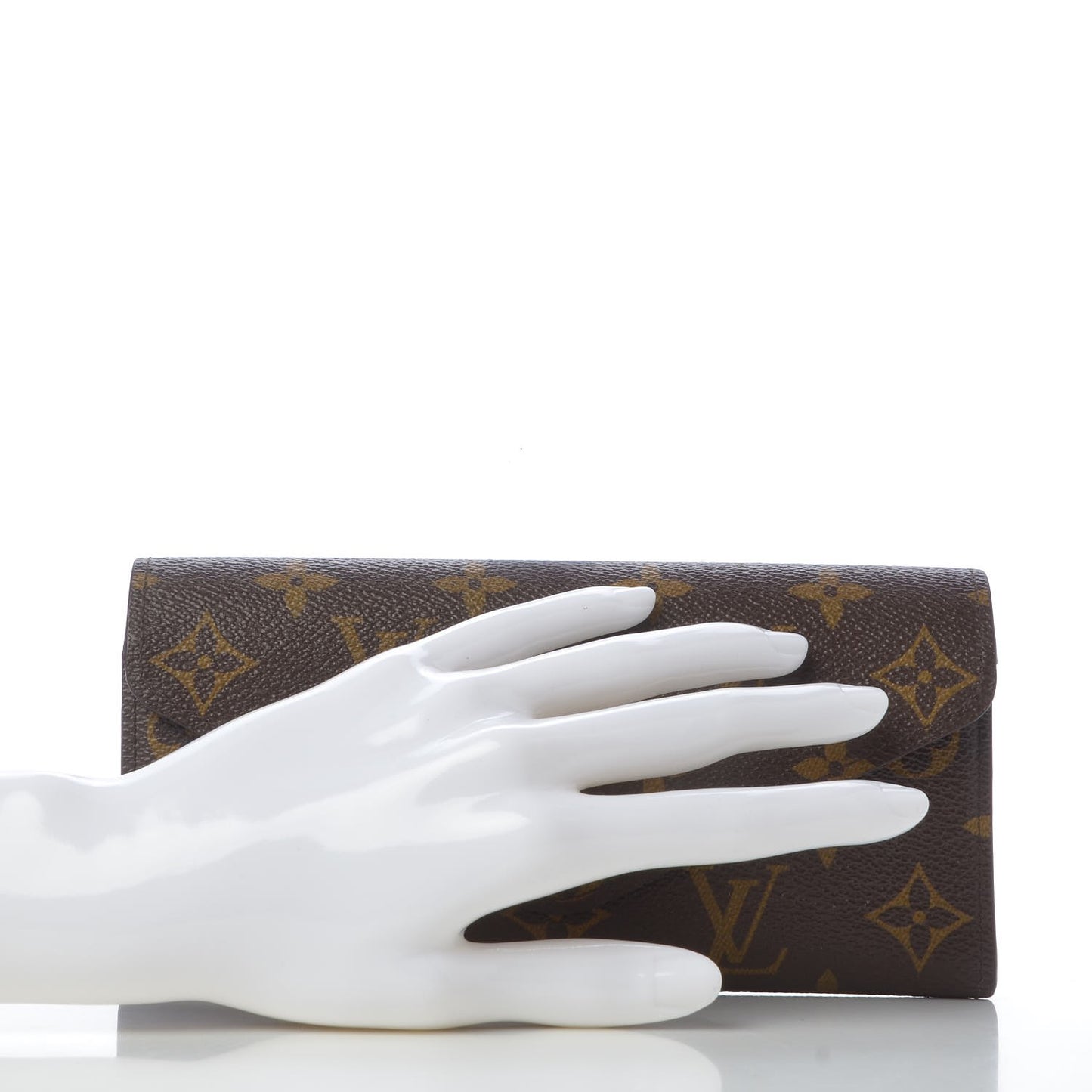 Monogram Josephine Wallet Red