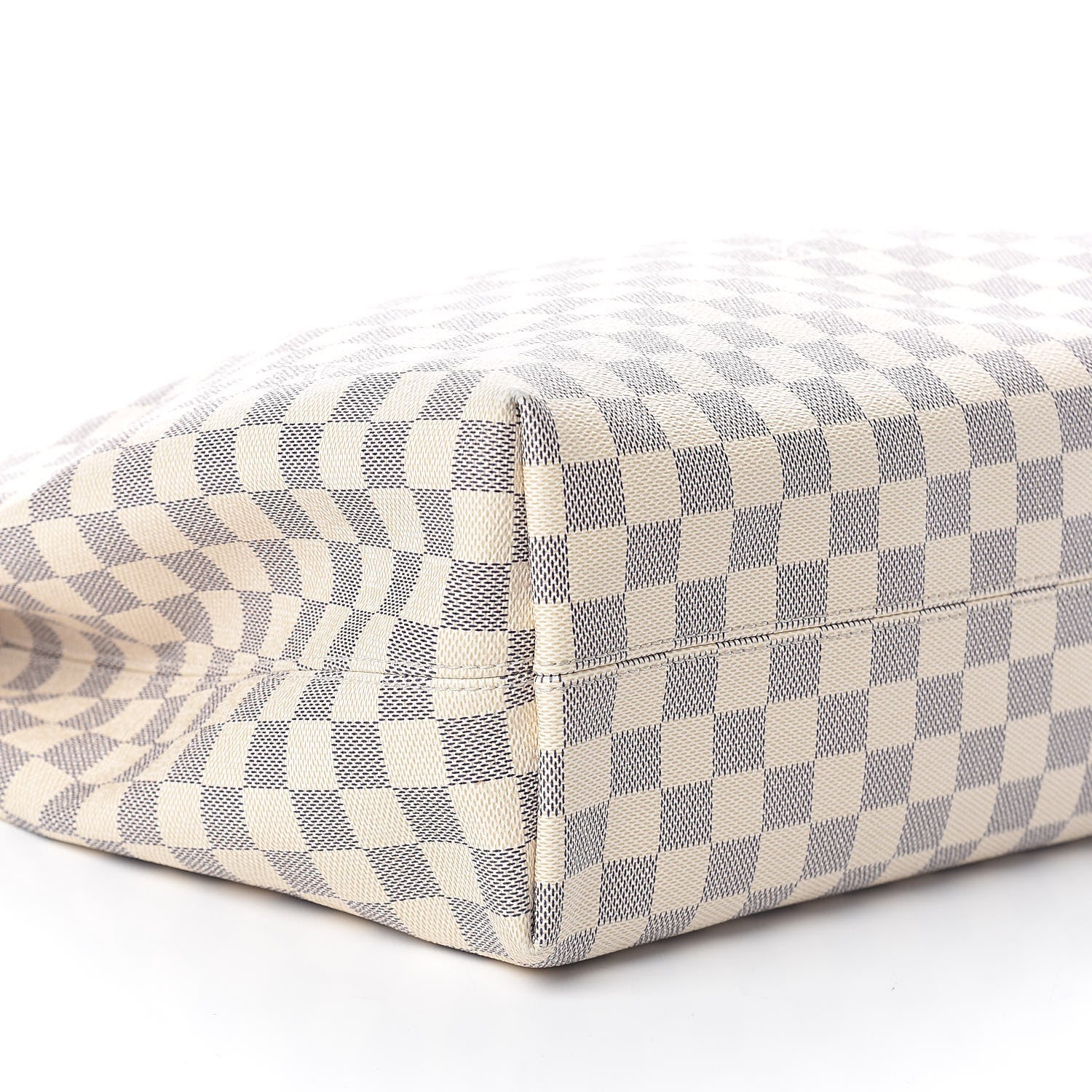 Louis Vuitton Damier Azur Graceful MM Rose Ballerine 10 of 11