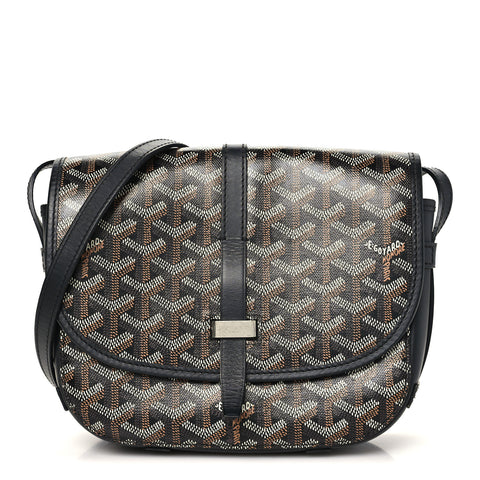 Goyardine Belvedere II PM Messenger Bag Black
