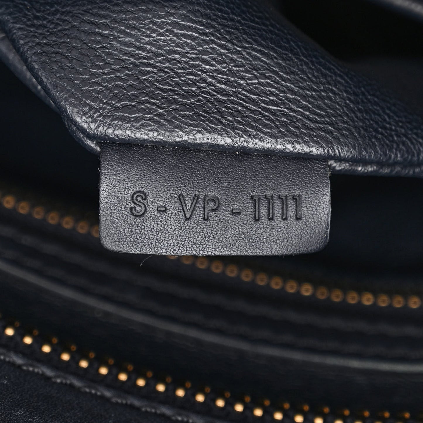 Smooth Calfskin Mini Luggage Navy Blue