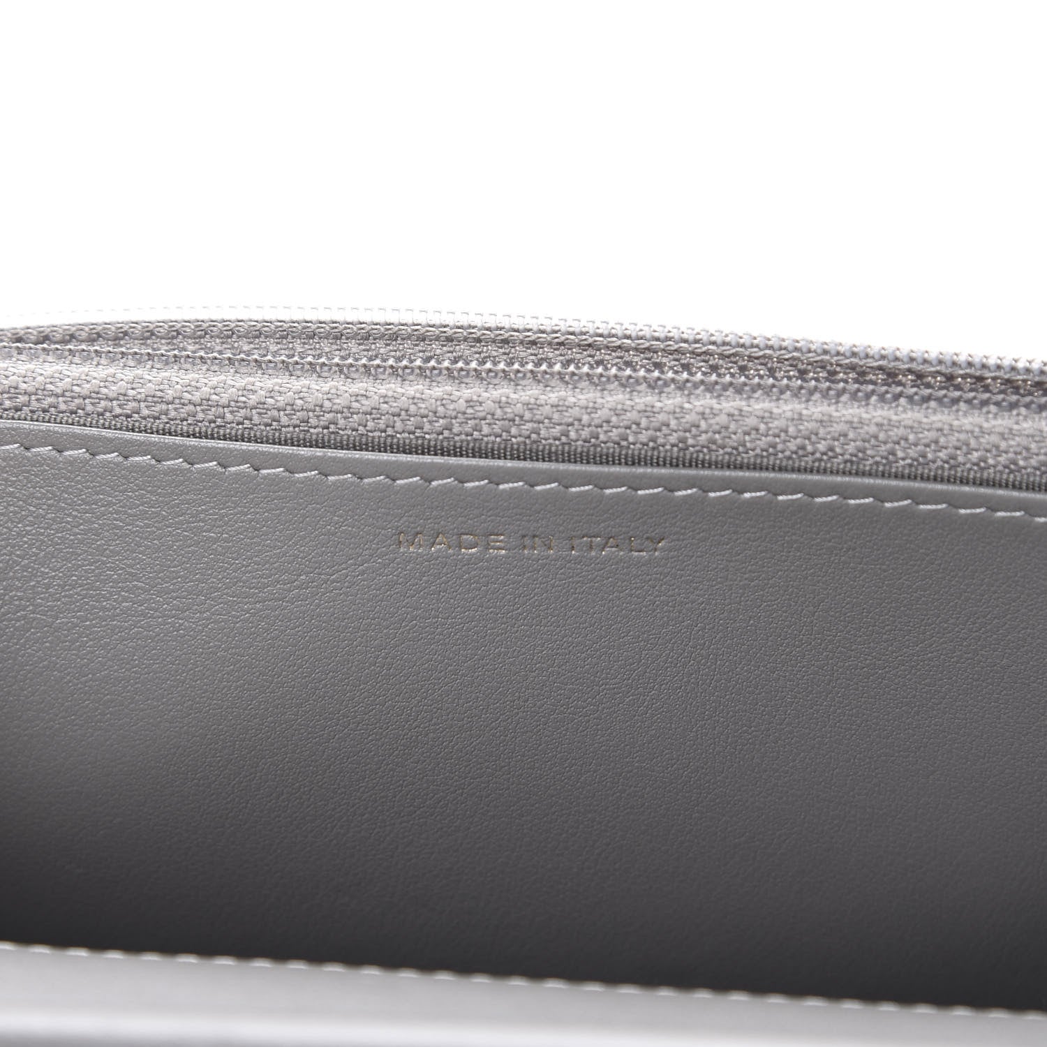 Chanel Caviar Quilted Boy Wallet On Chain WOC Grey 6 of 16