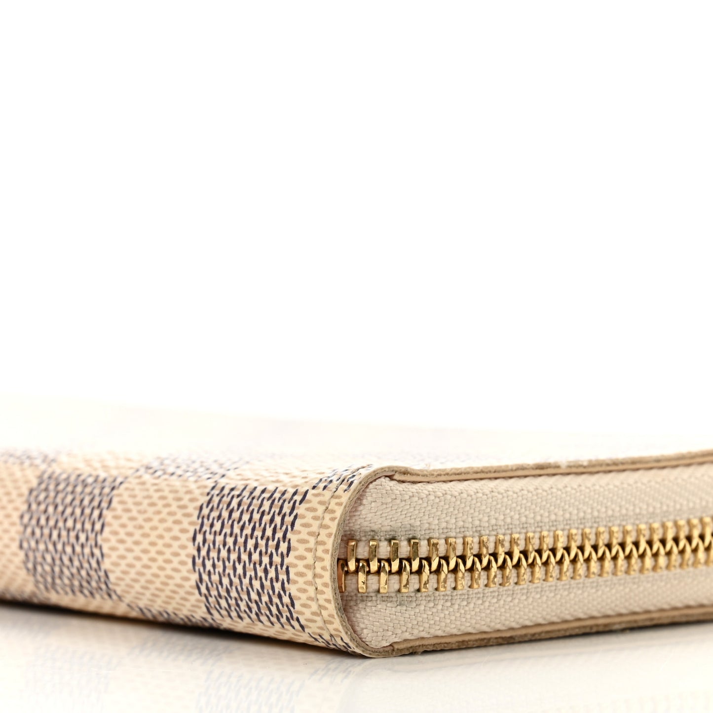 Damier Azur Clemence Wallet Rose Ballerine