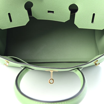Hermes Epsom Birkin 35 Vert Criquet 4 of 8