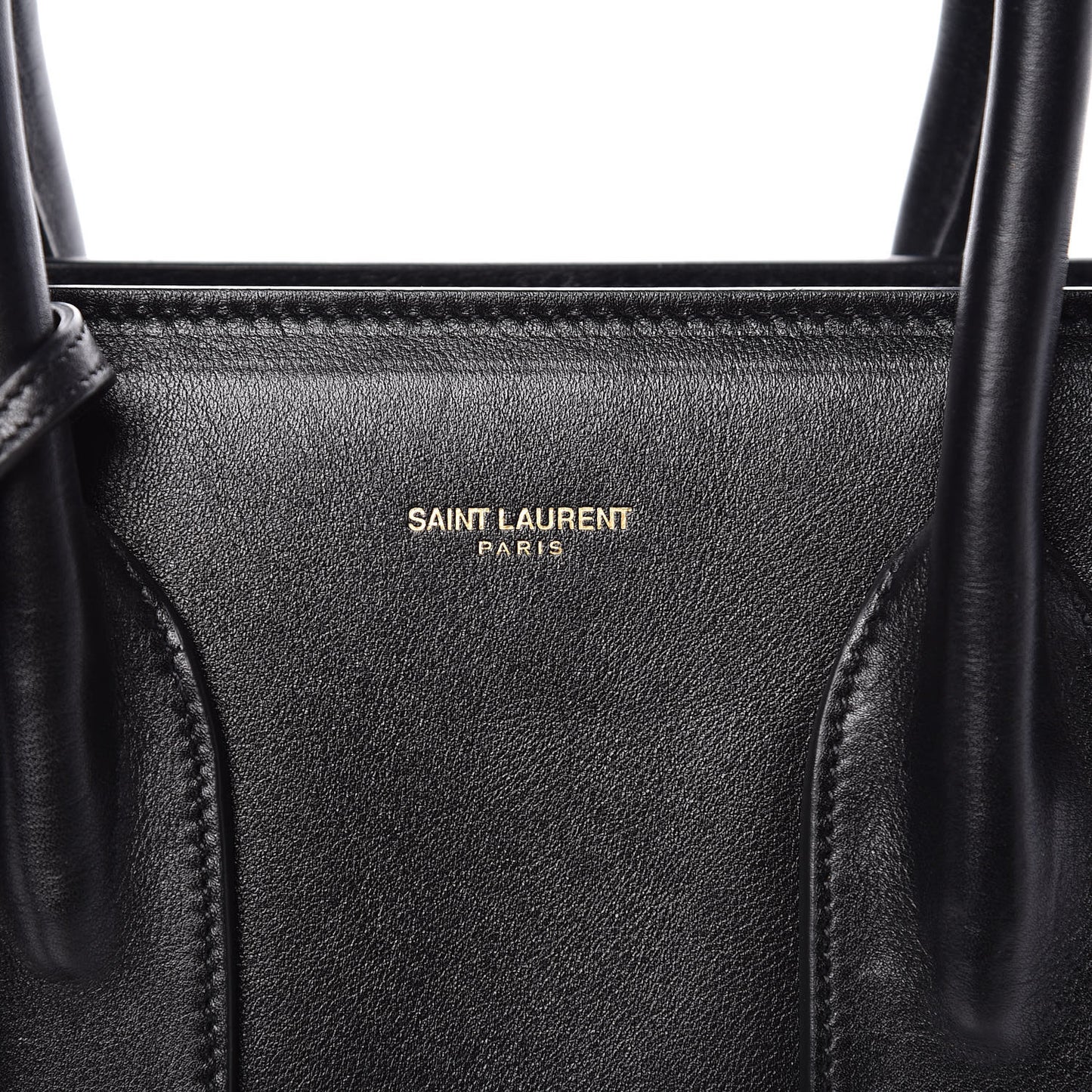 Calfskin Small Sac De Jour Black