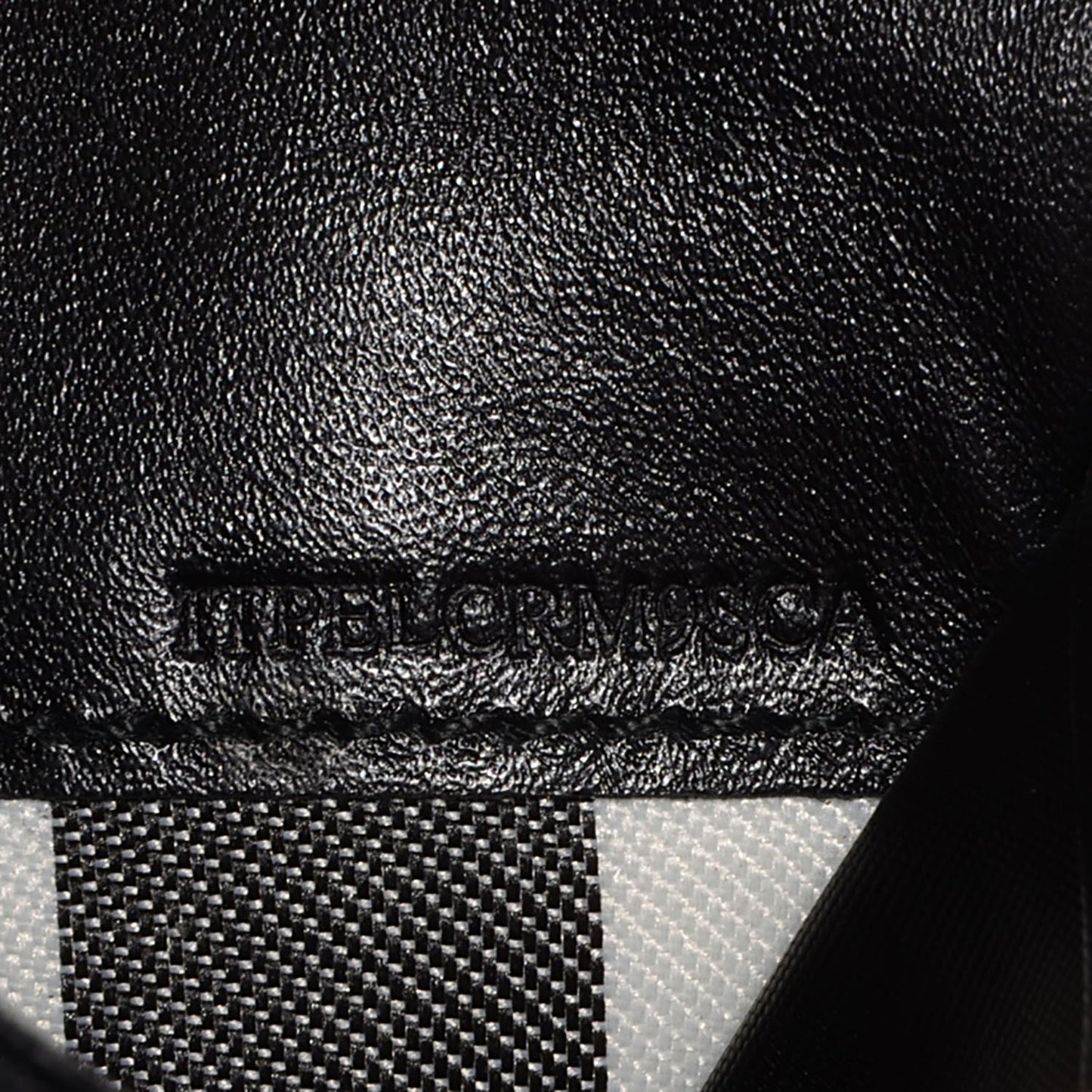 Crinkled Patent Continental Wallet Black