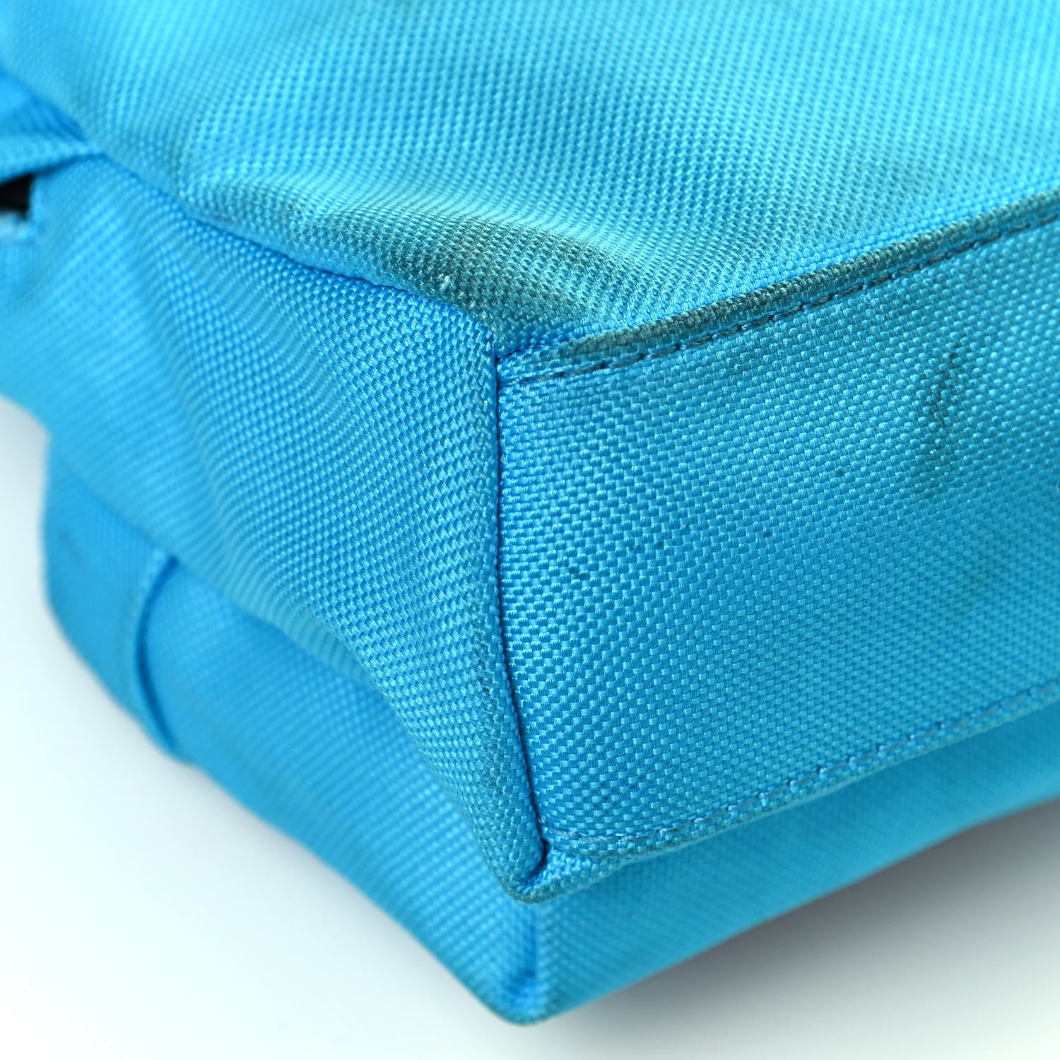 Balenciaga Recycled Casual Nylon Mini Oversized Backpack Cyclades Blue 9 of 14