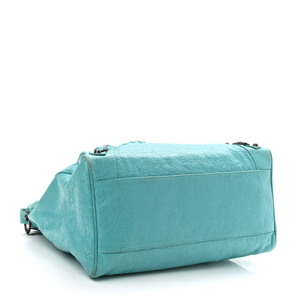 Balenciaga Agneau Classic Hardware Velo Bleu Tropical 3 of 13