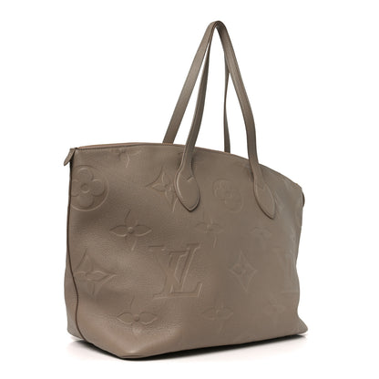 Louis Vuitton Empreinte Monogram Giant Travel Bag Tourterelle Creme 2 of 9