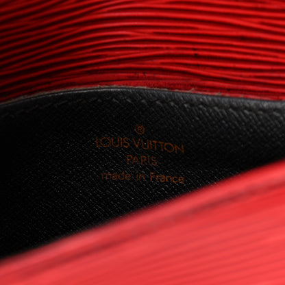 Louis Vuitton Epi Saint Cloud MM Red 6 of 11
