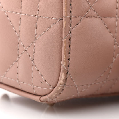 Christian Dior Lambskin Cannage Small My ABCDior Lady Dior Fard 14 of 15