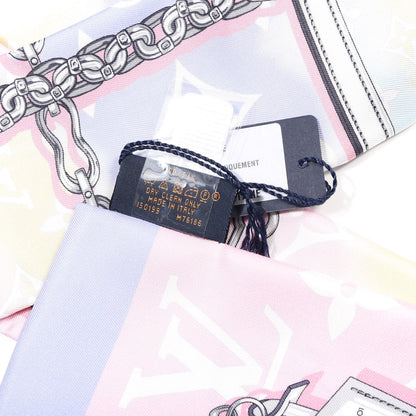 Louis Vuitton Silk Monogram Escale Confidential Bandeau Pink 4 of 5