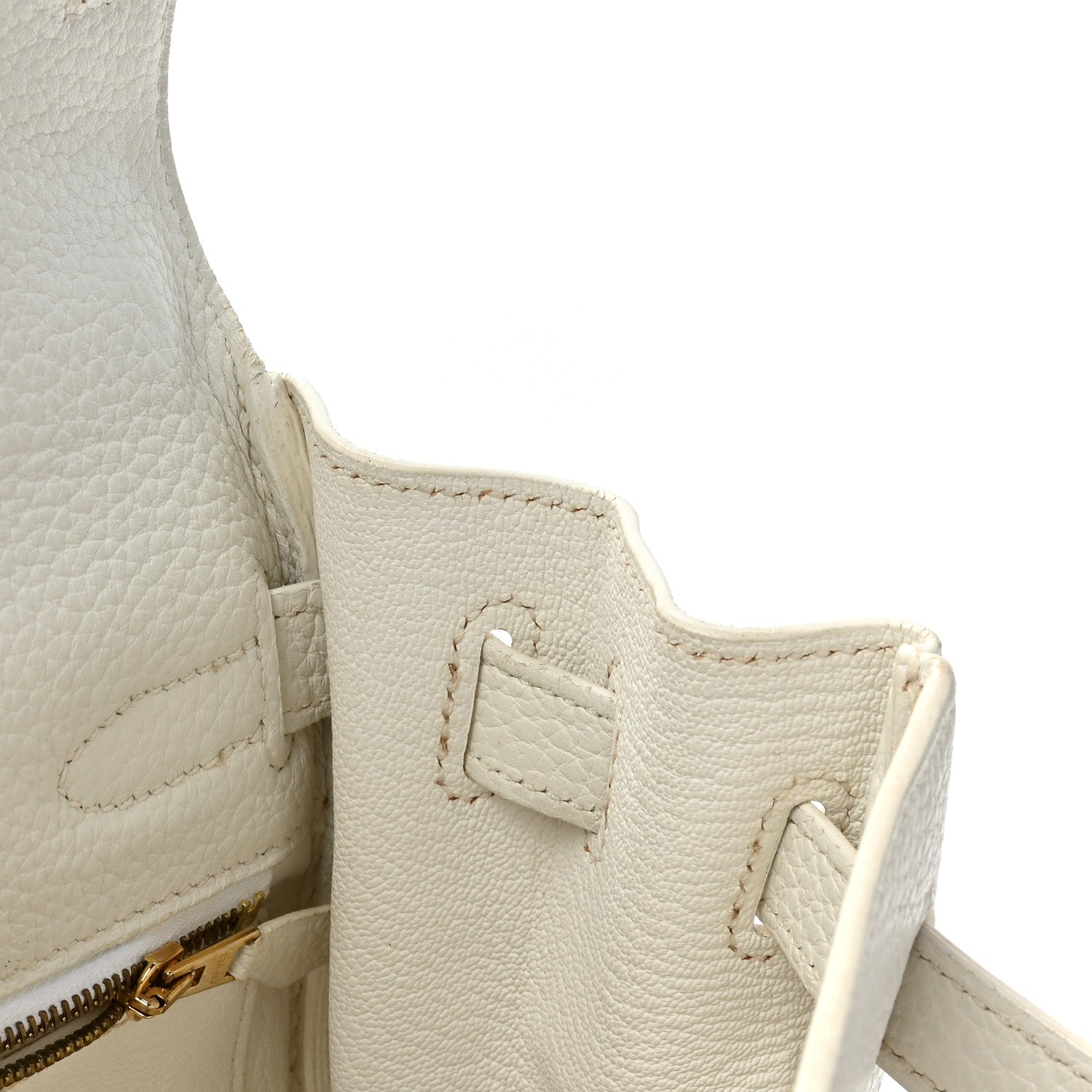 Hermes Taurillon Clemence Kelly Retourne 32 White 11 of 22