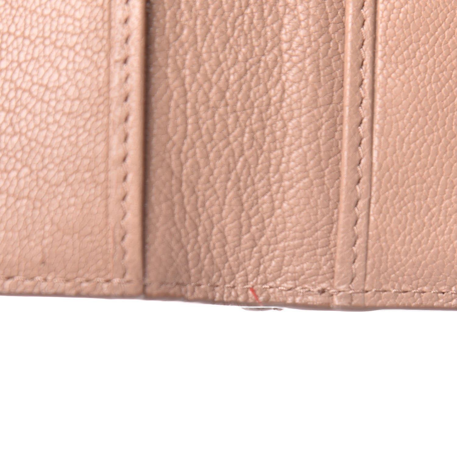 Miu Miu Goatskin Madras Flap Wallet Cammeo 11 of 16