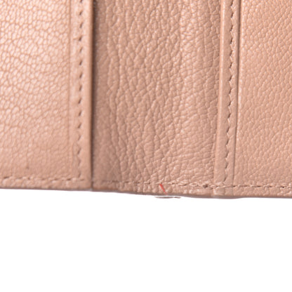 Miu Miu Goatskin Madras Flap Wallet Cammeo 11 of 16