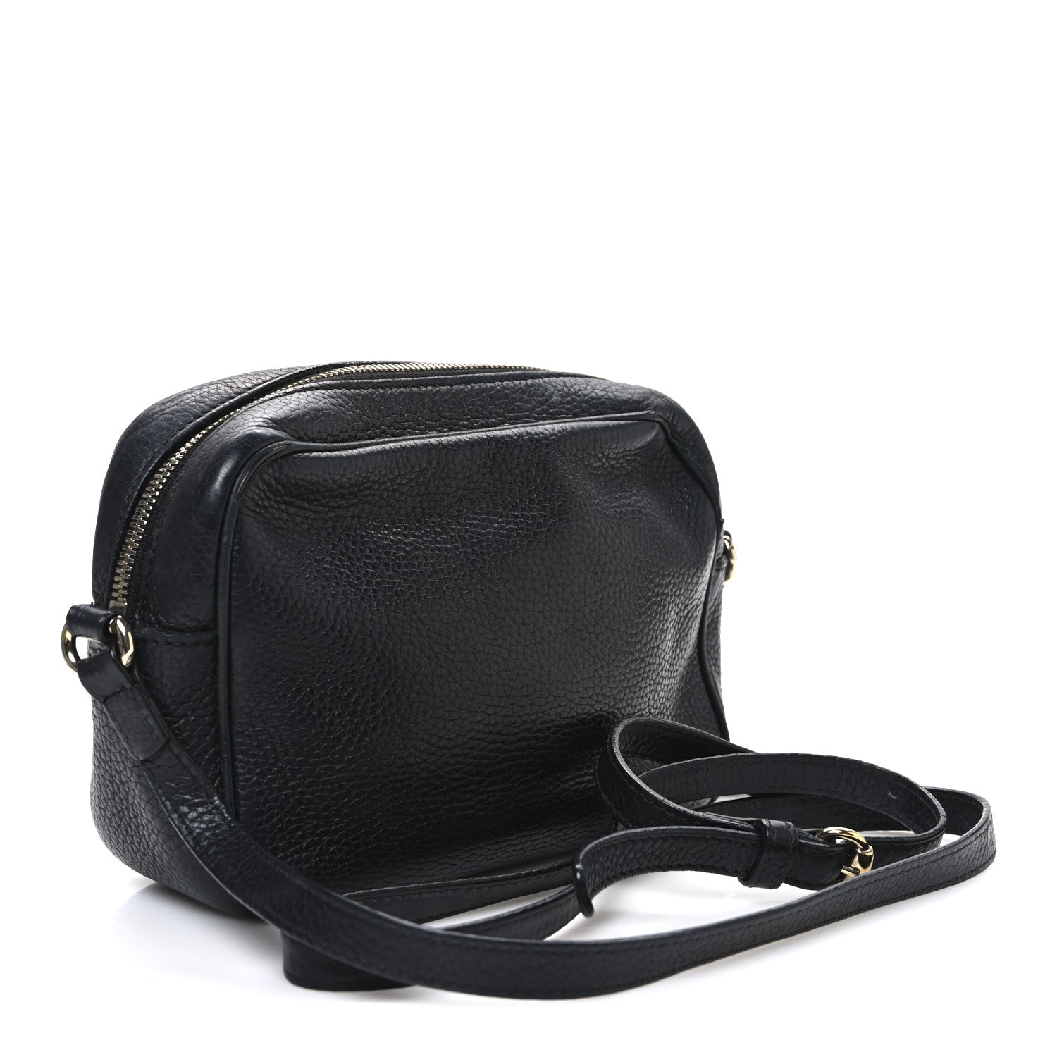 Gucci Pebbled Calfskin Small Soho Disco Bag Black 3 of 13