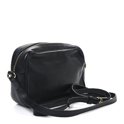 Gucci Pebbled Calfskin Small Soho Disco Bag Black 3 of 13