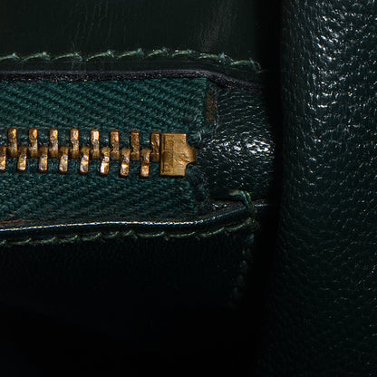 Hermes Box Kelly Retourne 35 Vert Fonce 9 of 20