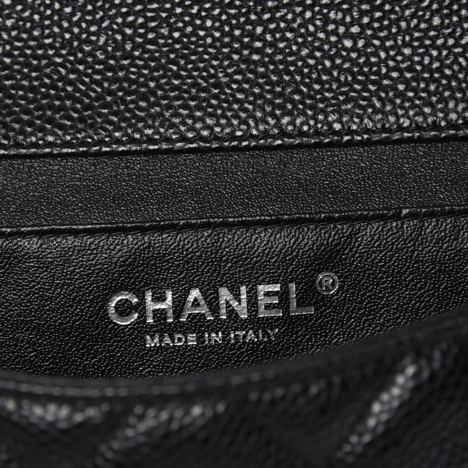 Chanel Caviar Quilted Clutch With Chain Flap Black 5 of 8