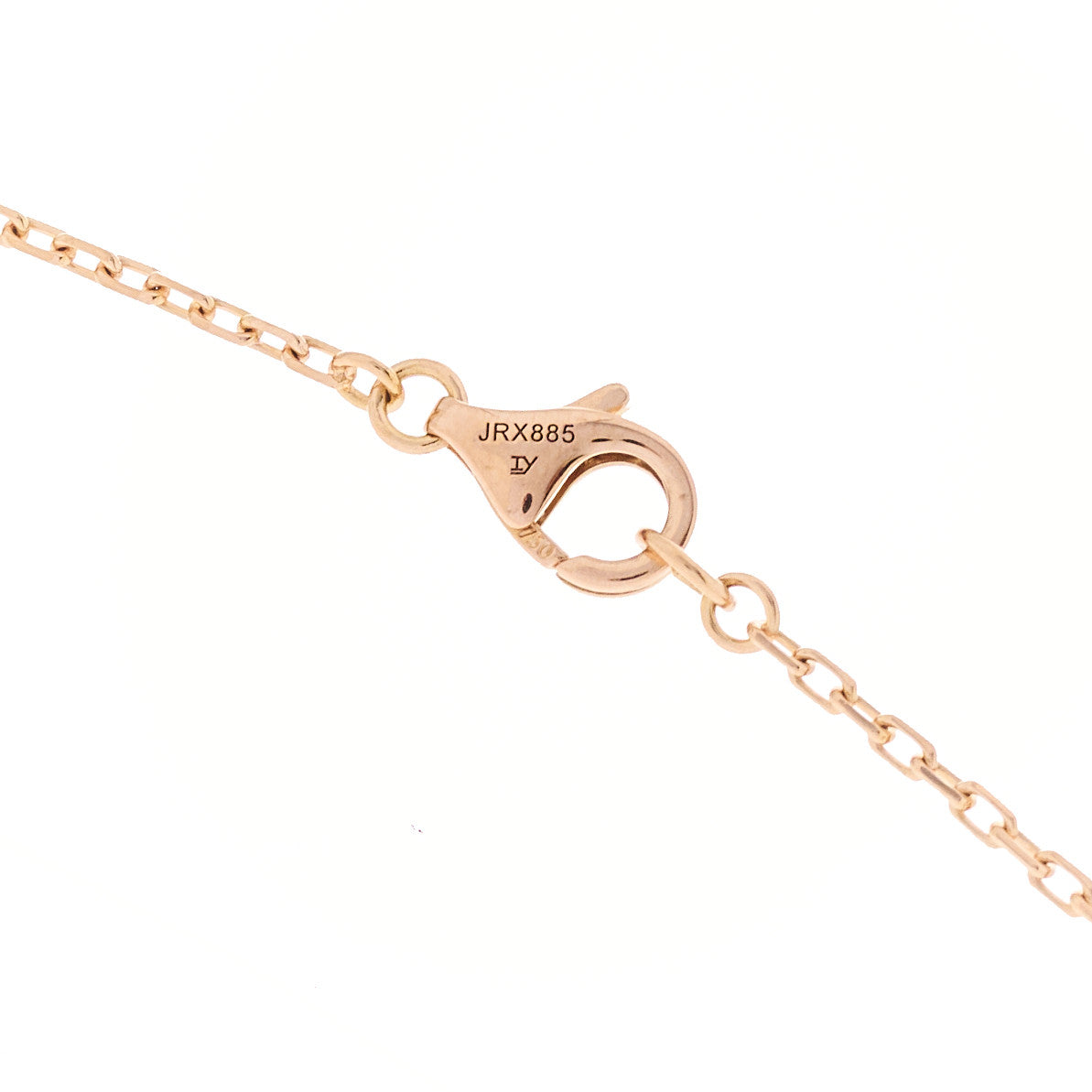 Cartier 18K Pink Gold Diamond XS Hearts and Symbols Necklace 5 of 6