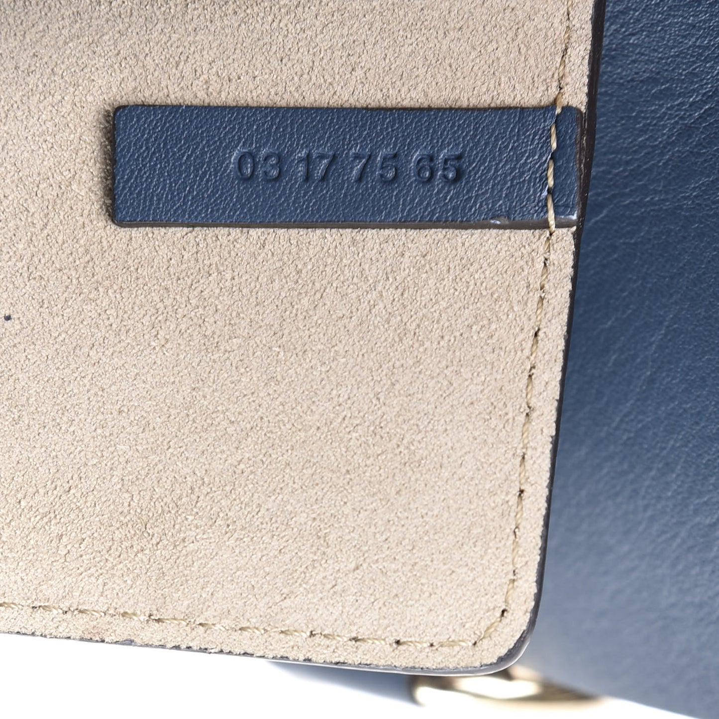 Suede Calfskin Mini Faye Shoulder Bag Majolica Blue