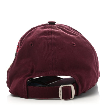 Gucci X MLB Cotton NY Yankees Baseball Hat 57-61 Lacquer 6 of 9