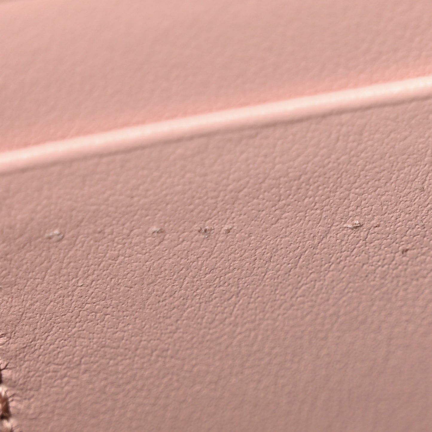 Calfskin GG Matelasse Chain Wallet Perfect Pink