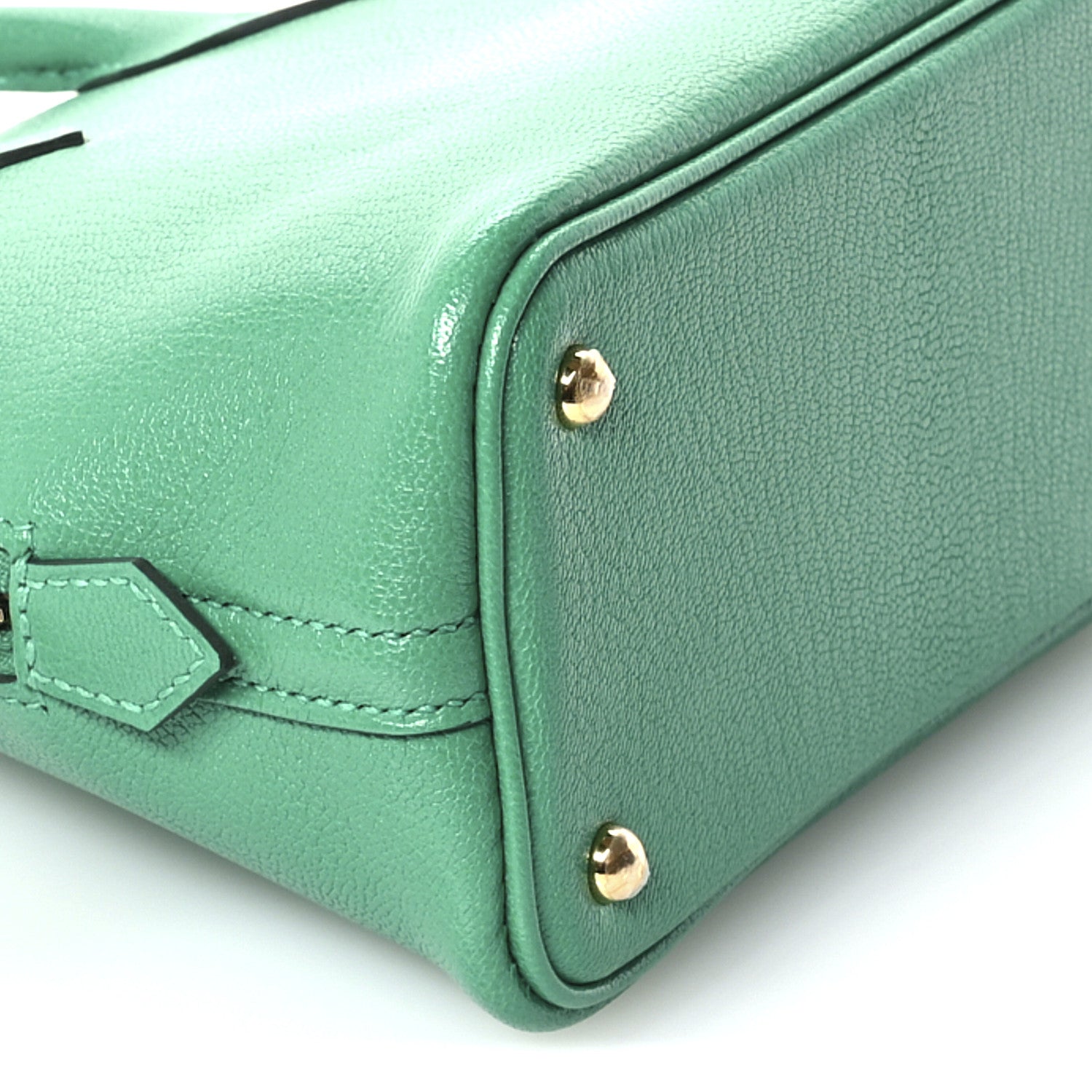 Hermes Chevre Mysore Mini 1923 Bolide Menthe 9 of 11