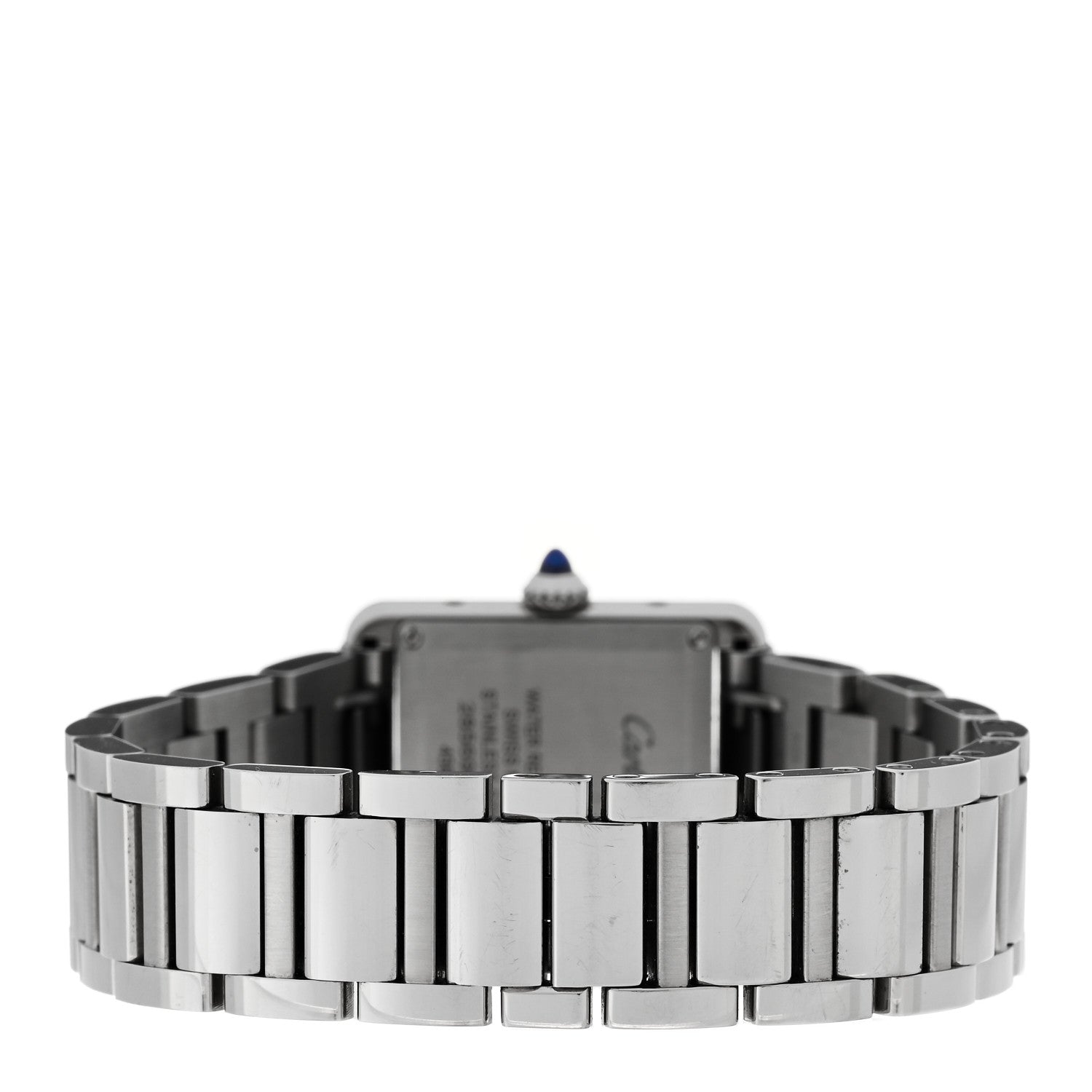 Cartier Stainless Steel 22mm Tank Must Quartz Watch 3 of 5