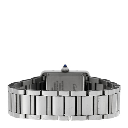 Cartier Stainless Steel 22mm Tank Must Quartz Watch 3 of 5