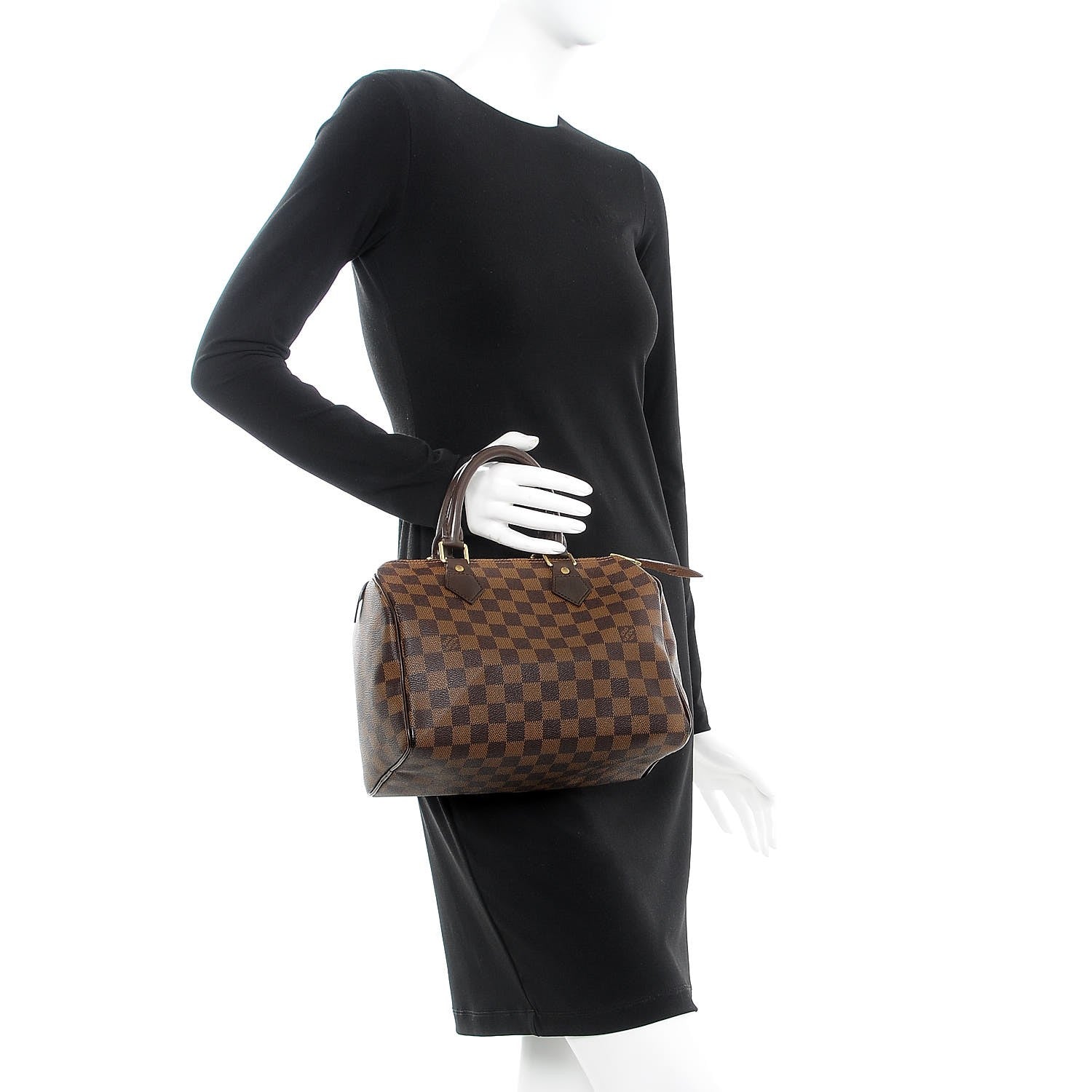 Louis Vuitton Damier Ebene Speedy 25 2 of 7