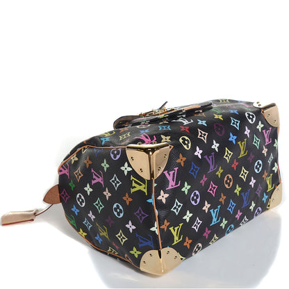 Louis Vuitton Monogram Multicolor Speedy 30 Black 4 of 8