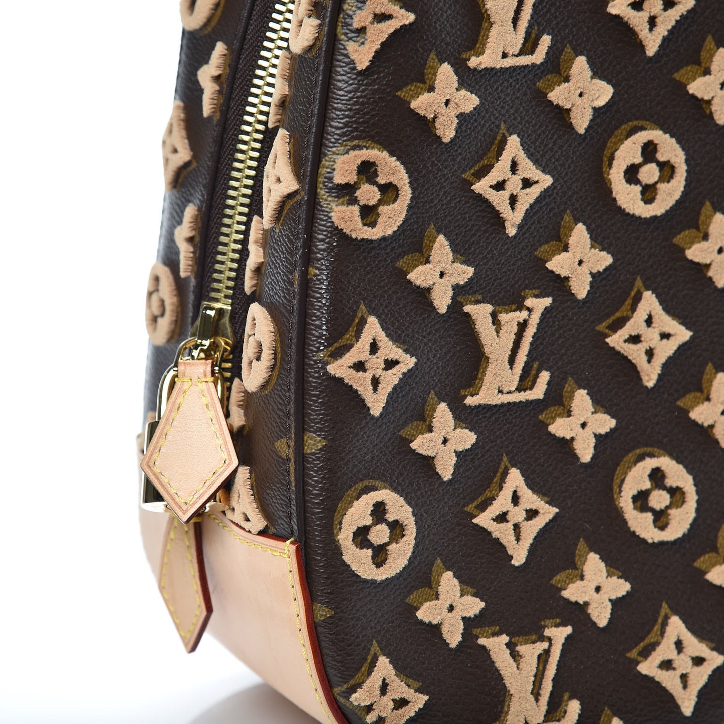 Monogram Tuffetage Deauville Cube Caramel