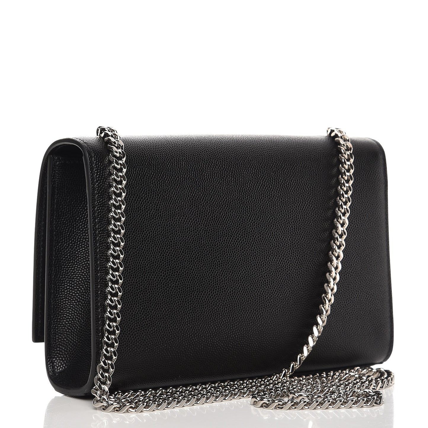 Grain De Poudre Small Monogram Kate Satchel Black