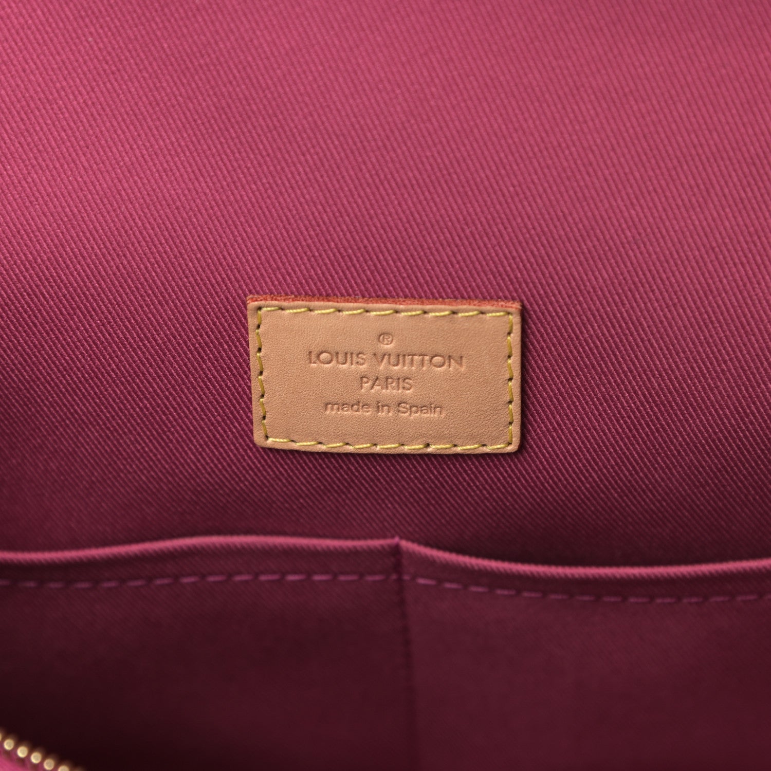 Louis Vuitton Monogram Cluny BB Bordeaux Fuchsia 6 of 12