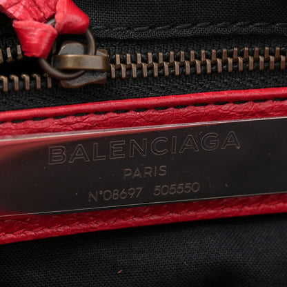 Balenciaga Agneau Classic Hardware City Rouge Tango 7 of 11