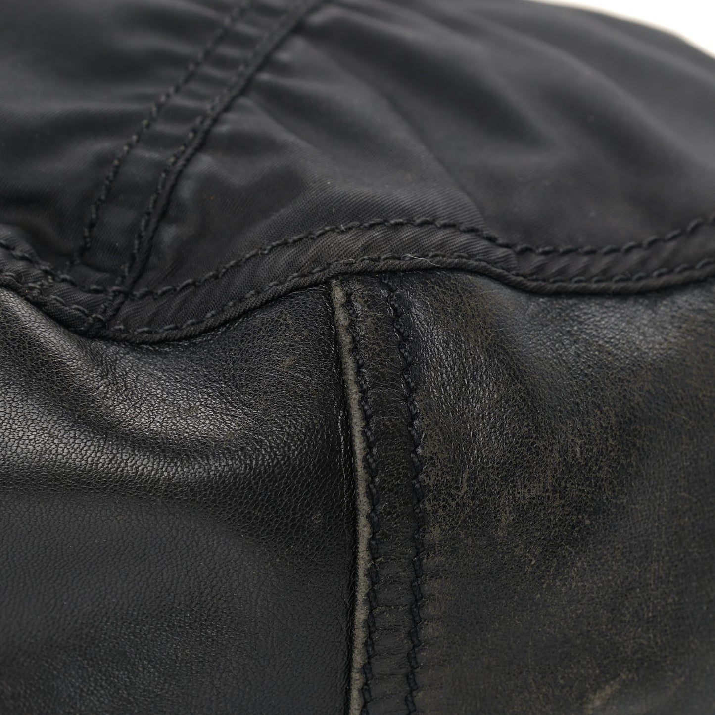 Tessuto Nylon Nappa Soft Hobo Ardesia