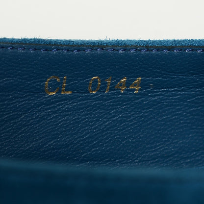 Louis Vuitton Suede Goatskin Crystal Addict Slipper 37.5 Blue 8 of 8