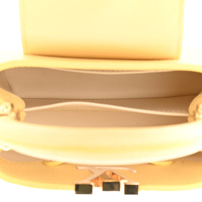 Louis Vuitton Taurillon Mini Capucines Jaune Plume 5 of 13