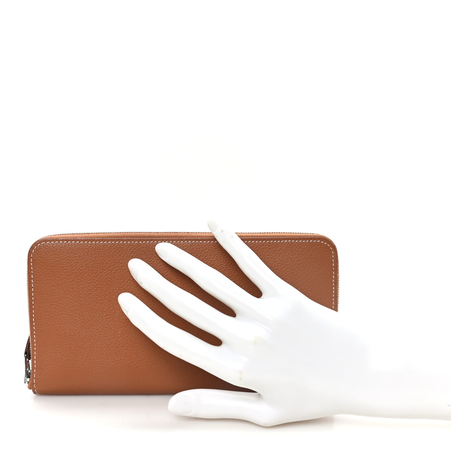 Evercolor Barenia Silk'In Wallet Gold