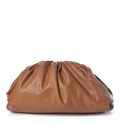 Bottega Veneta Smooth Butter Calf The Pouch Oversized Clutch Cammello 1 of 8