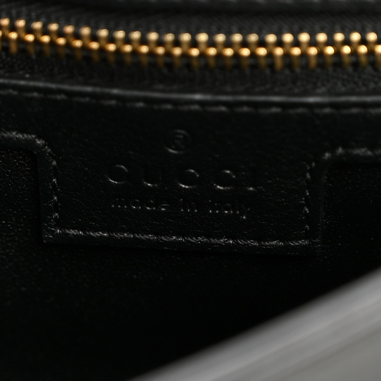 Gucci Roxy Calfskin Blondie Chain Shoulder Flap Bag Black 6 of 9