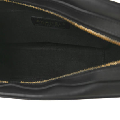 Chanel Lambskin CC Small Octagon Camera Case Black 5 of 10