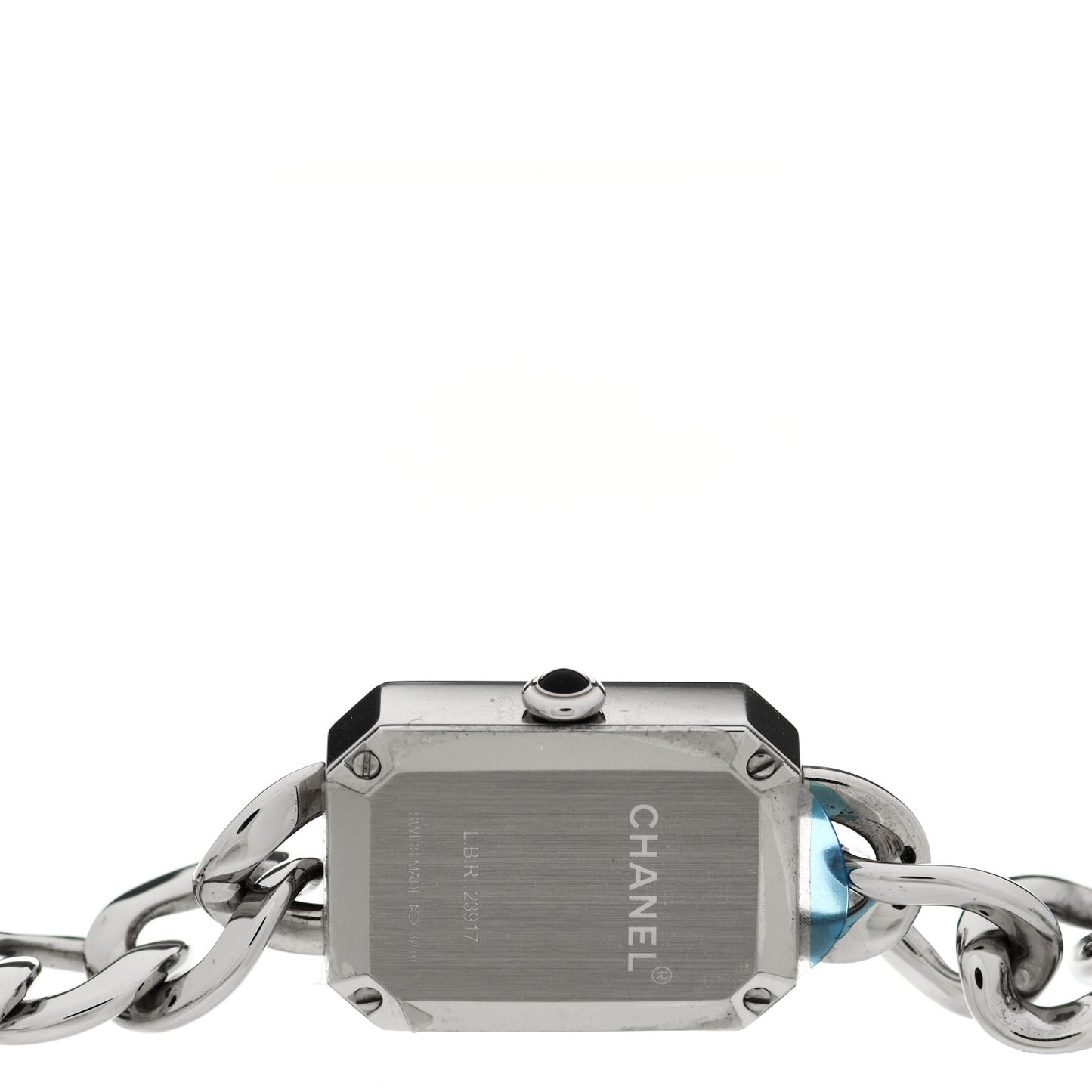 Stainless Steel 20mm Chain Premiere Quartz Watch Black