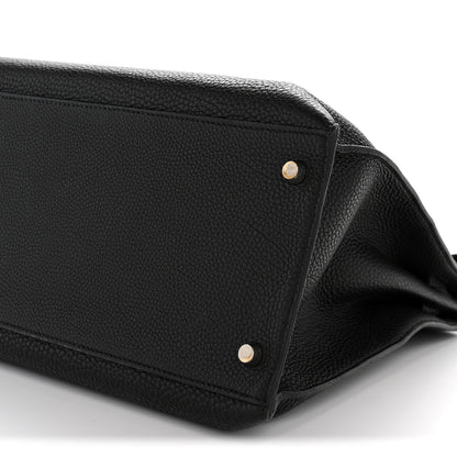 Hermes Togo Kelly Sellier 40 Black 10 of 14