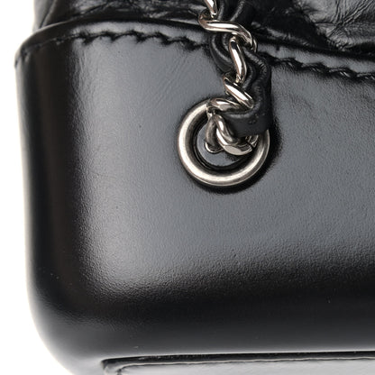 Chanel Aged Calfskin Chevron Quilted Small Gabrielle Backpack Black 12 of 12